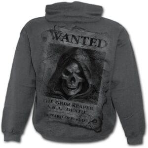 wanted gra hettegenser til herre E005M463