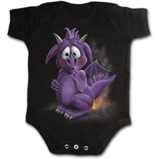 dragon relief svart body til baby F017K002