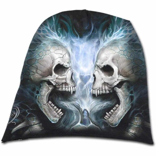flaming spine svart tynn lue i bomull W016A801