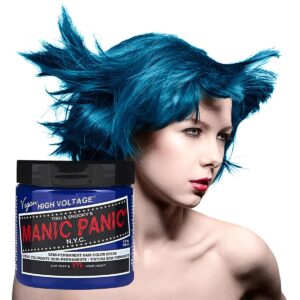 manic panic classic high voltage blå hårfarge 118ml after midnight model pot 70417