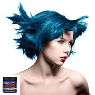 manic panic high voltage blå hårfarge 118 ml after midnight classic model 70417