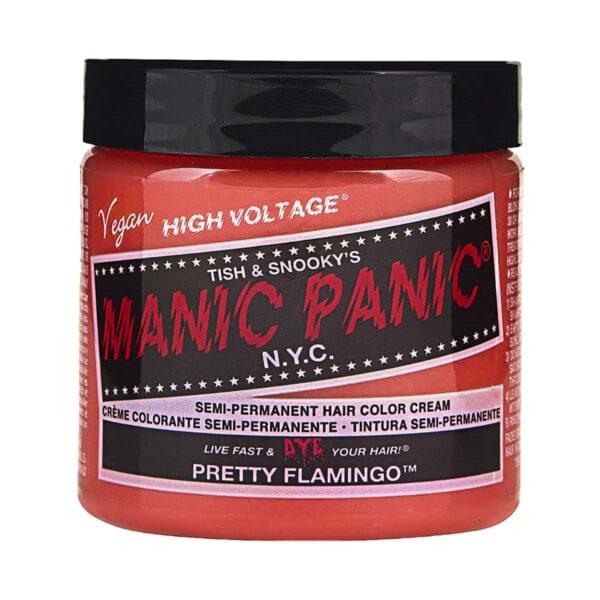 manic panic classic high voltage oransje uv hårfarge 118ml pretty flamingo pot 70422