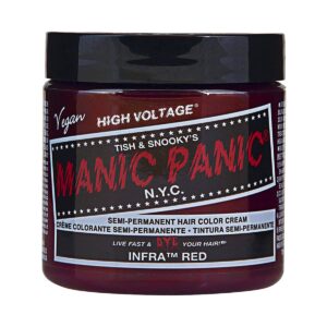 manic panic classic high voltage rød hårfarge 118ml infra red pot 70425