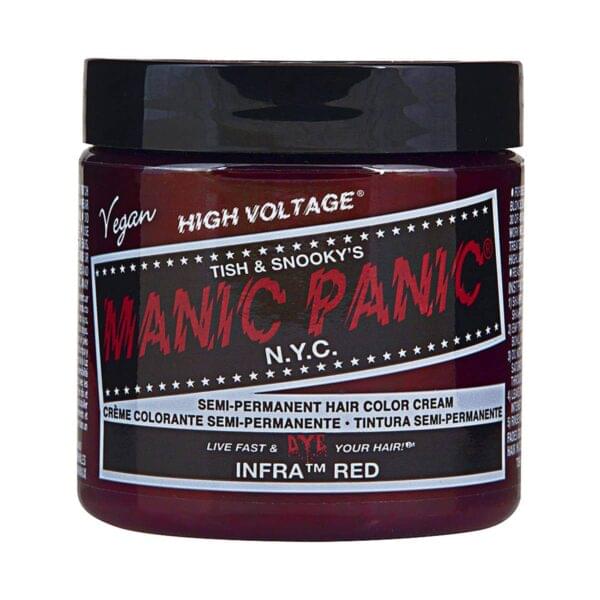 manic panic classic high voltage rød hårfarge 118ml infra red pot 70425