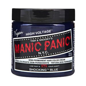 manic panic classic high voltage blå hårfarge 118ml shocking blue pot 70431