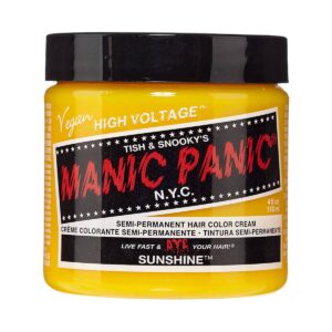 manic panic classic high voltage gul hårfarge 118ml sunshine pot 70433
