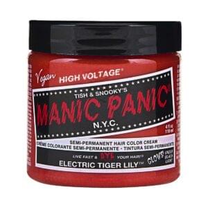 manic panic classic high voltage oransje hårfarge 118ml electric tiger lily pot 70434