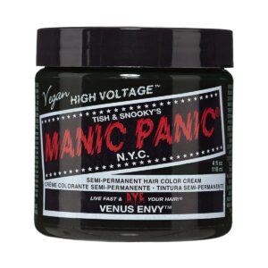 manic panic classic high voltage grønn hårfarge 118ml venus envy pot 70437
