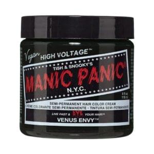 manic panic classic high voltage grønn hårfarge 118ml venus envy pot 70437