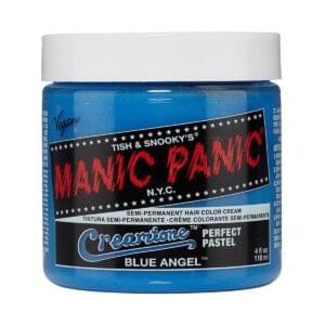 manic panic creamtones blå pastel hårfarge 118 ml blue angel pot 70487