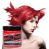 manic panic classic high voltage rød uv hårfarge 118ml wildfire model pot 8001