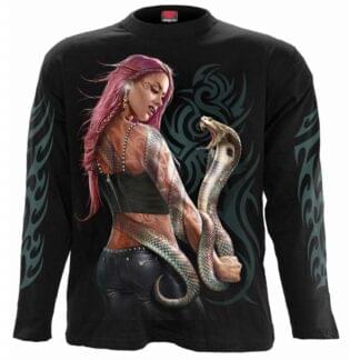 serpent tattoo tynn genser til herre T149M301serpent tattoo tynn genser til herre T149M301