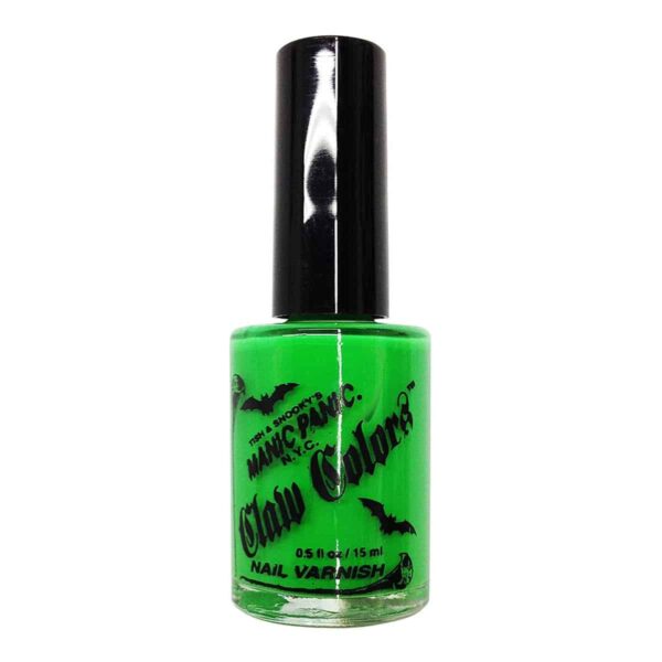 grønn uv neglelakk manic panic claw color electric lizard 9056