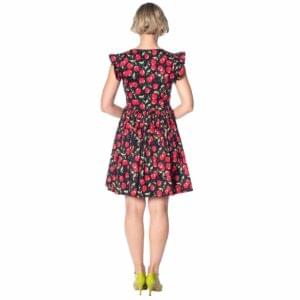 cherry soda peekaboo sommerkjole med kirsebær DR16000