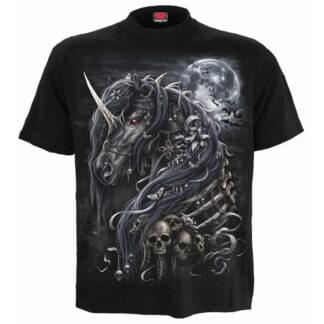 dark unicorn svart t-skjorte til herre L038M101