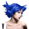 manic minis blå hårfargeprøve rockabilly blue model 70588