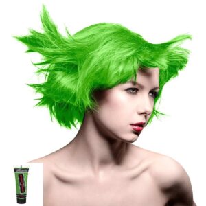 manic minis grønn uv hårfargeprøve electric lizard model 70597
