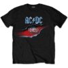 ac/dc the razors edge svart t-skjorte til herre ACDCTS61MB