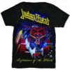 judas priest defenders of the faith svart t-skjorte til herre JPTEE03MB