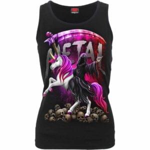 metallicorn svart razor back singlet F054G058