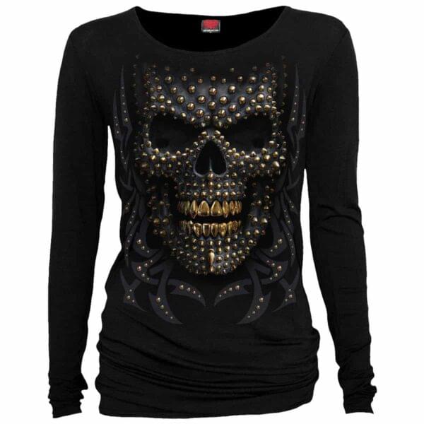 black gold løstsittende dametopp M031F440