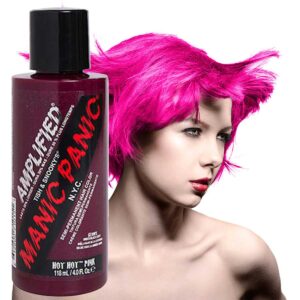 manic panic amplified rosa uv hårfarge 118ml hot hot pink model bottle 70578