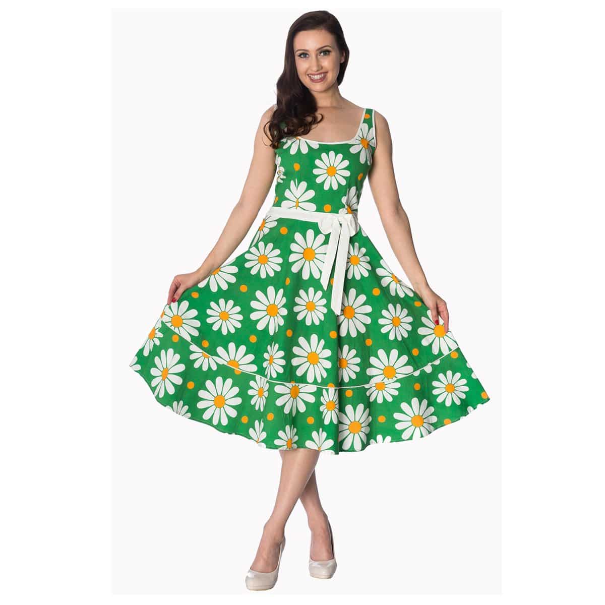 Daisy sommerkjole | 70 talls kjole | RiffRaff.no