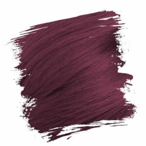 Crazy Color Aubergine er en nydelig burgunder rød semi permanent hårfarge som vaskes ut etter 8-12 vask. 002240