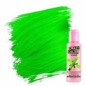 crazy color hårfarger neon grønn hårfarge toxic uv 002298