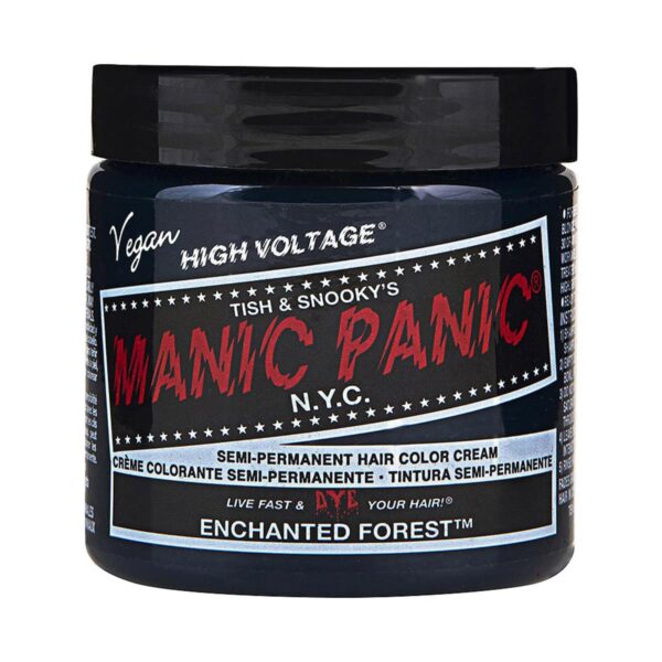manic panic classic high voltage grønn hårfarge 118ml enchanted forest pot 62936