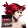 manic panic classic high voltage rød hårfarge 118ml vampire red model pot 40888