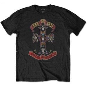 guns n roses t-skjorte barn appetite for destruction GNRTSP01BB