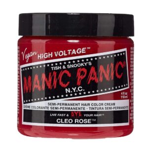 manic panic classic high voltage rosa hårfarge 118ml cleo rose pot 70421