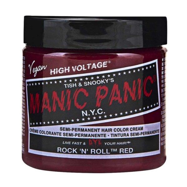 manic panic classic high voltage rød hårfarge 118ml rock 'n' roll red pot 70429