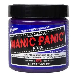 manic panic classic high voltage blå hårfarge 118ml ultra violet pot 70435