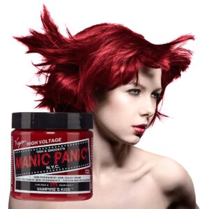 manic panic classic high voltage rød hårfarge 118ml vampire's kiss model pot 70436