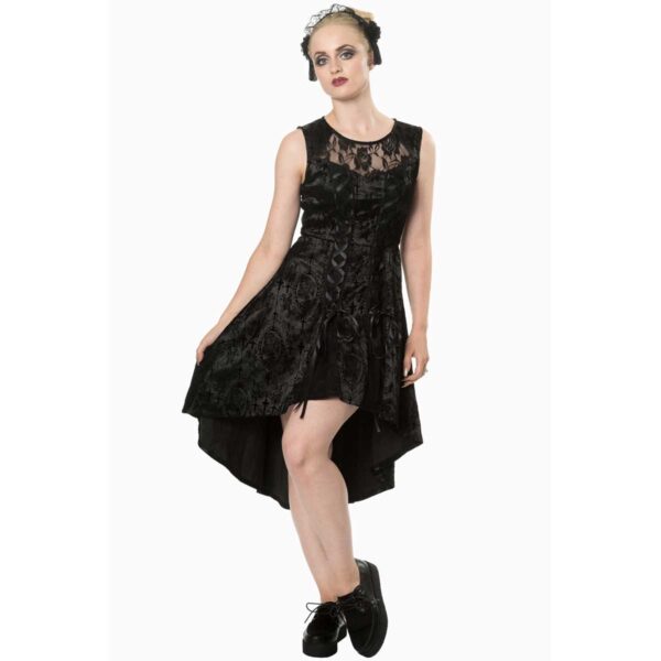 banned kjole i gotisk stil skull candy DR5207