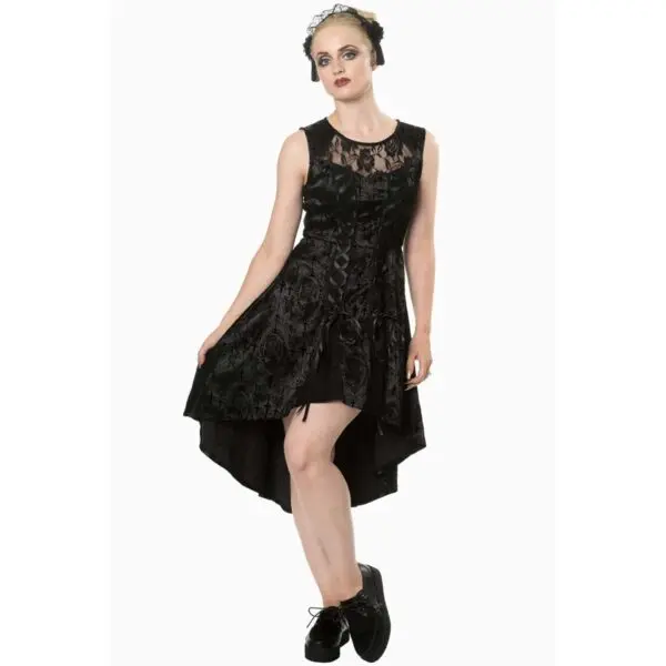 banned kjole i gotisk stil skull candy DR5207