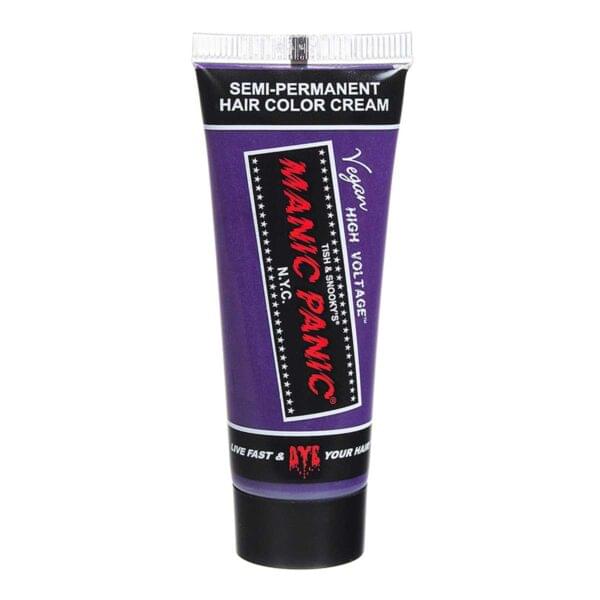 manic minis lillablå harfargeprøve ultra violet blue sample 70569