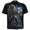 grim rocker svart herre t-skjorte fra spiral direct T201M101