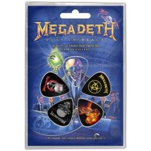 Megadeth plekter rust in peace gitar PP045