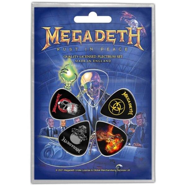 Megadeth plekter rust in peace gitar PP045