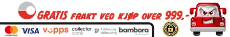 posten mastercard bambora gratis frakt over 999,-