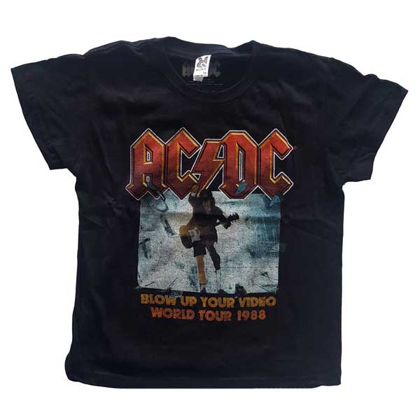 AC/DC barn t-skjorte Blow Up Your Video ACDCTS42BB