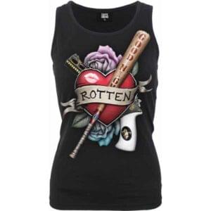 harley quinn rotten razor back singlet fra spiral direct G418G058