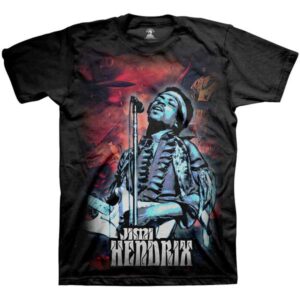 Jimi Hendrix Universe t-skjorte herre merchandise JHXTS22MB