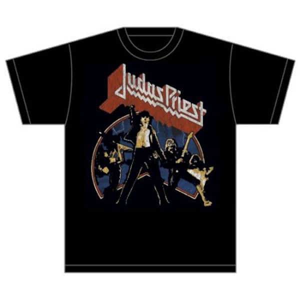 Judas Priest t-skjorte merchandise Unleashed Version 2 JPTEE09MB
