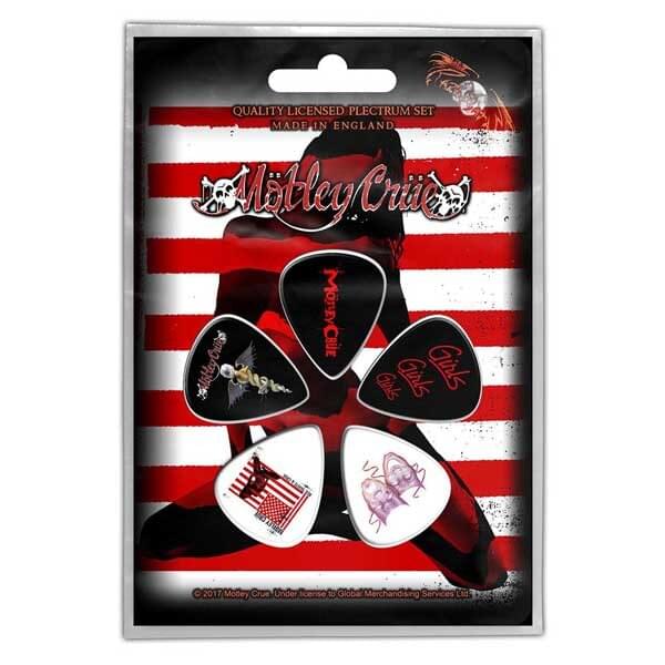 motley crue plekter red white & crue PP022