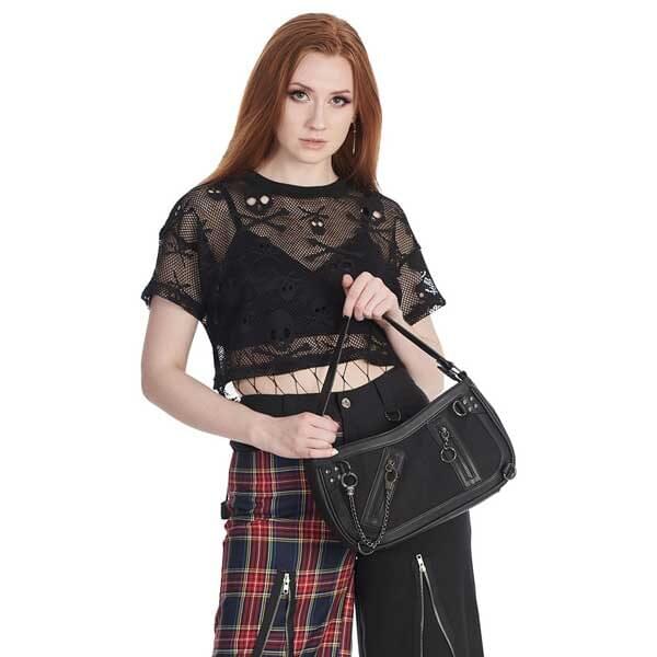 Banned Entangled trendy håndveske svart BG34337BLK