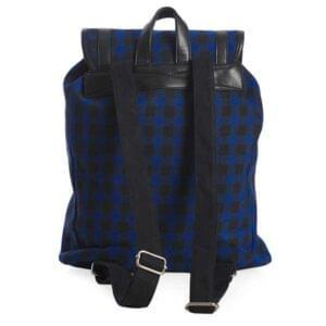 yamy blå tartan monstret ryggsekk BG7152BLU